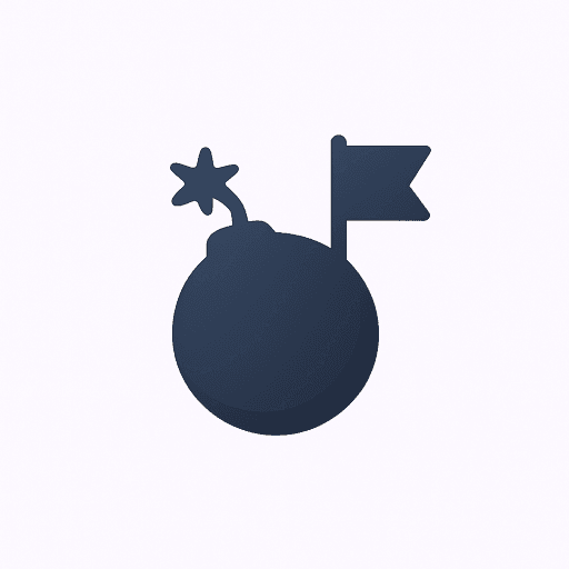 Minesweeper Puzzle Rush Logo